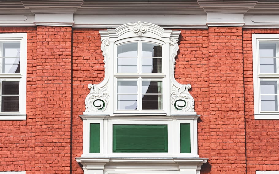 house, front, window, old, fancy, architecture, building exterior HD wallpaper