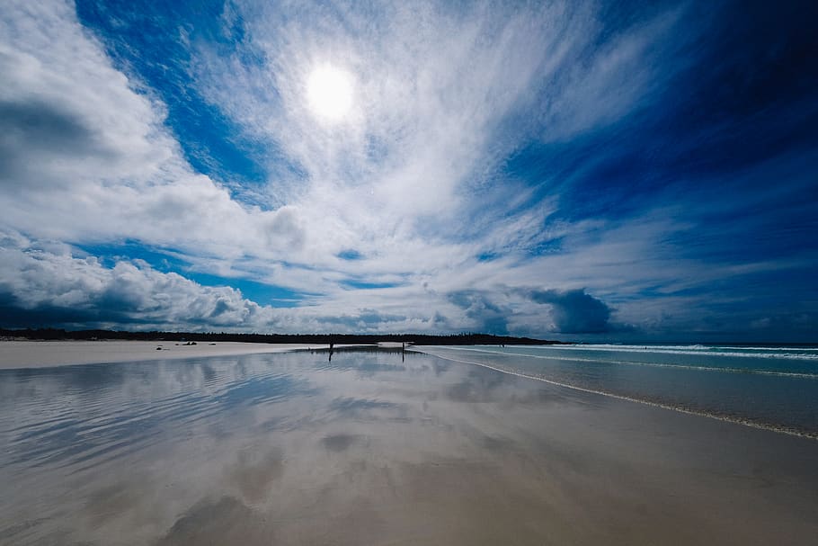 nature, outdoors, sky, cloud, weather, water, cumulus, scenery HD wallpaper