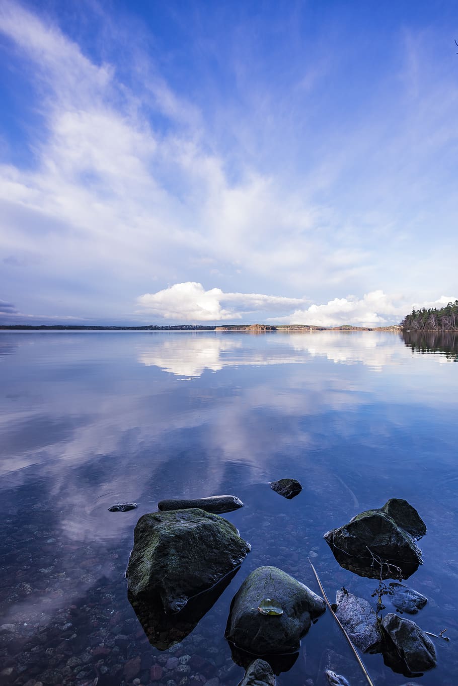 sweden, järfälla, görvälns slott, water, sky, tranquility HD wallpaper