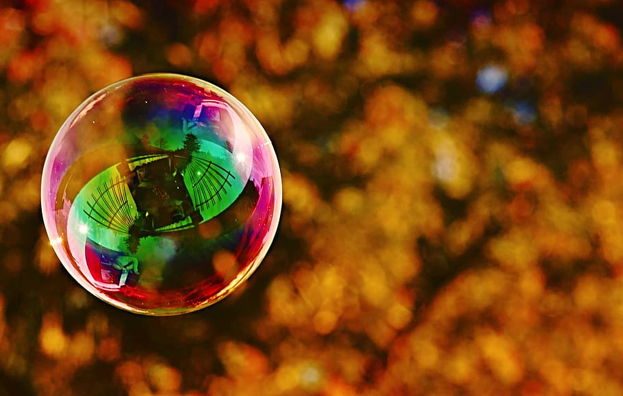 soap bubble, large, make soap bubbles, iridescent, soapy water HD wallpaper