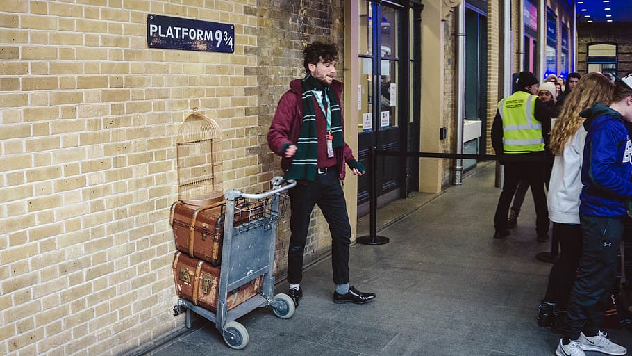 london, united kingdom, metro, harry potter, platform, uk, england