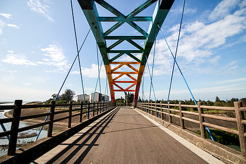 bridge, building, architecture, wallpaper, manmade, taiwan HD wallpaper