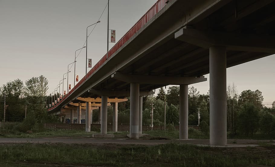 road, way, overpass, building, bridge, architecture, viaduct HD wallpaper