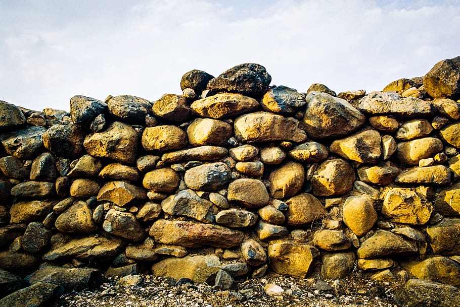 stack, large group of objects, no people, nature, sky, rock HD wallpaper