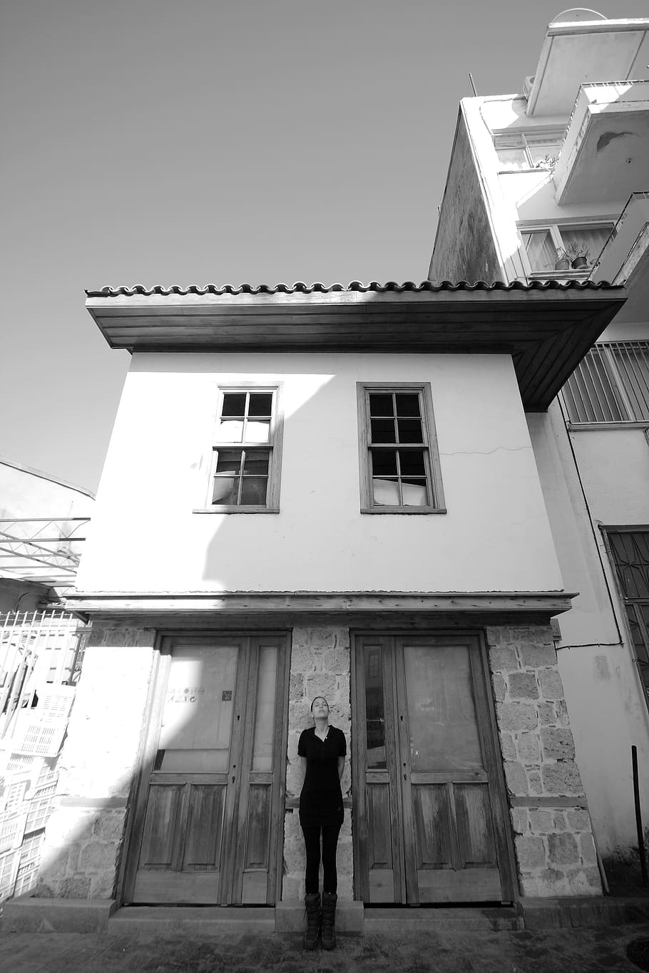 old, building, home, architecture, city, frontline, window HD wallpaper