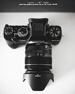 black DSLR Camera, electronics, wristwatch, white, photography HD wallpaper