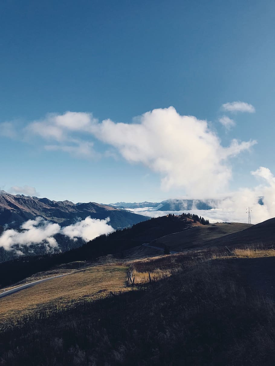 passo di monte giovo, sky, cloud - sky, mountain, environment HD wallpaper