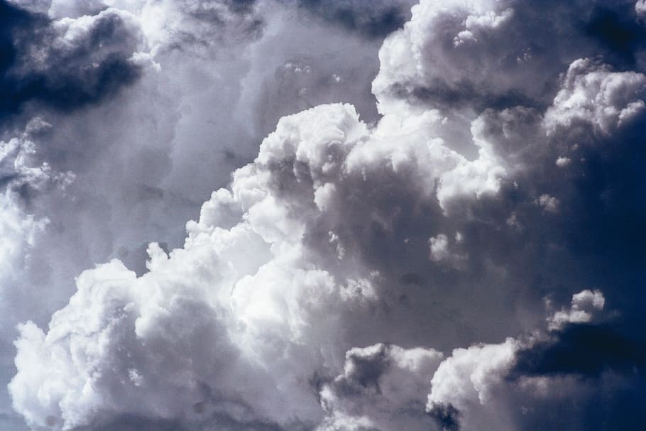 sky, clouds, cloud - sky, backgrounds, cloudscape, atmosphere HD wallpaper