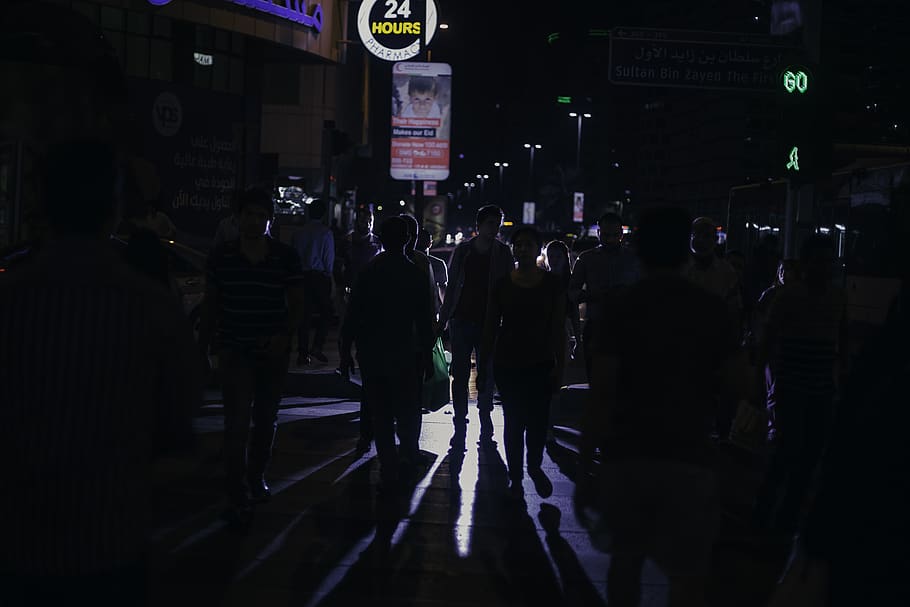 backlash, backlight, street, walking, lowkey, abudhabi, streetlook HD wallpaper