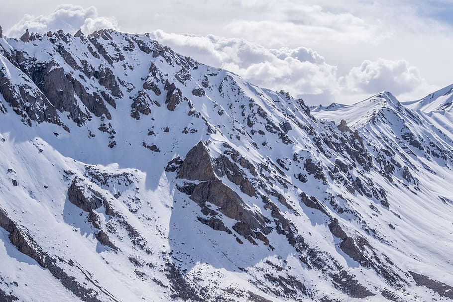 Photo of Beautiful Snow-Capped Mountain, cold, landscape, mountain peak HD wallpaper
