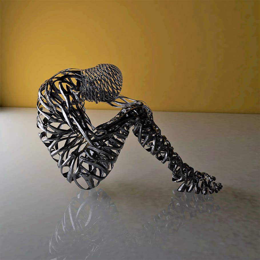 think, robots, future, model, wireframe, idea, internet, graphics HD wallpaper