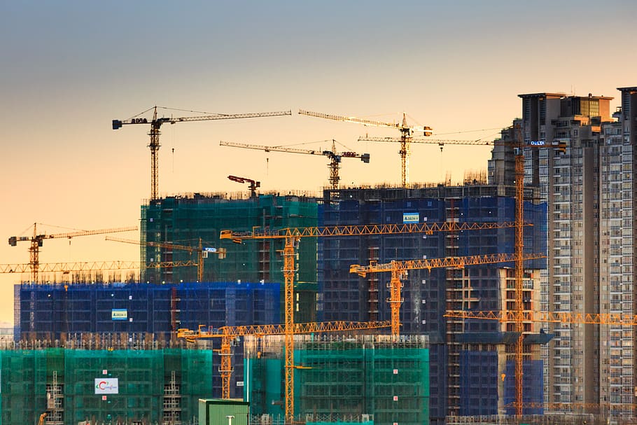 Building Canes, architecture, building site, buildings, construction HD wallpaper