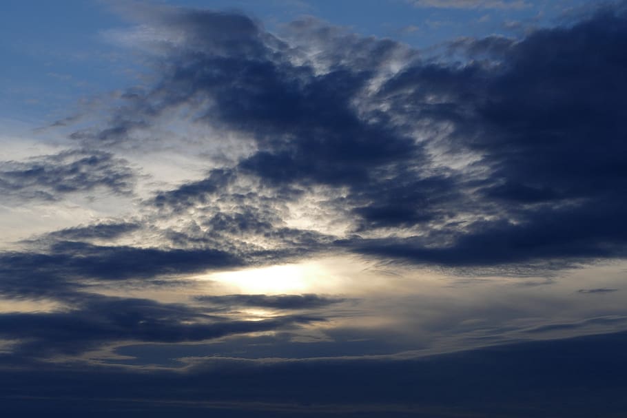 sky, clouds, the sky, cloud - sky, beauty in nature, scenics - nature HD wallpaper