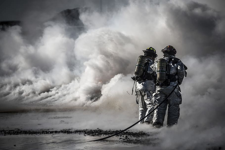 fire, fighter, firefighter, savior, human, activity, thrill HD wallpaper