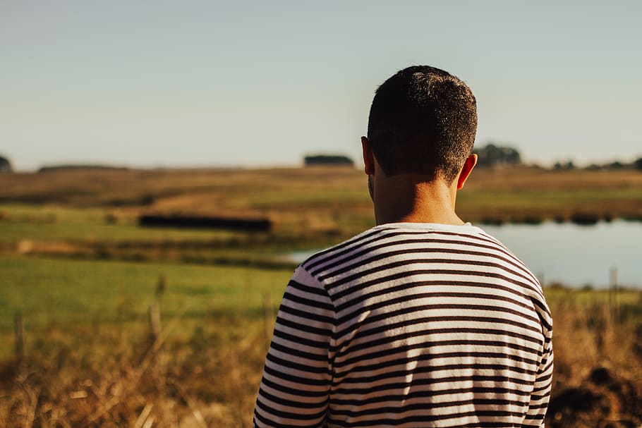 brazil, bagé, looking, tractor, man, haircut, agriculture HD wallpaper