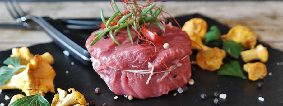 fillet, beef, beef steak, raw, spices kitchen, cook, roast grill HD wallpaper