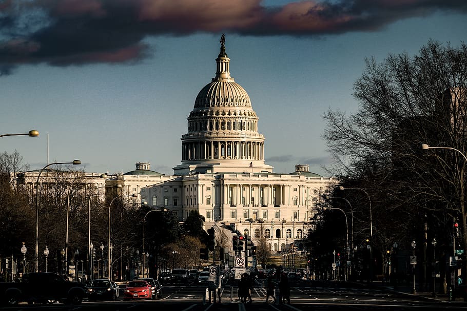 Washington Capitol, building exterior, built structure, architecture, HD wallpaper
