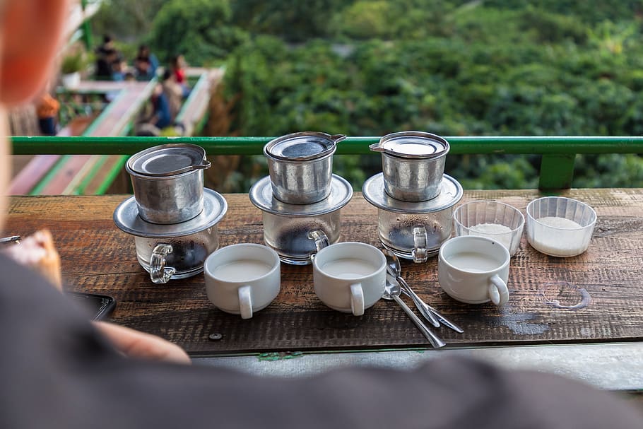 coffee, vietnam, da lat, coffee plantation, drink, vietnam coffee, HD wallpaper