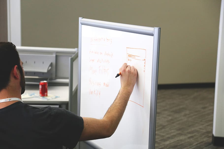 white board, startup, start-up, presentation, diagram, show HD wallpaper