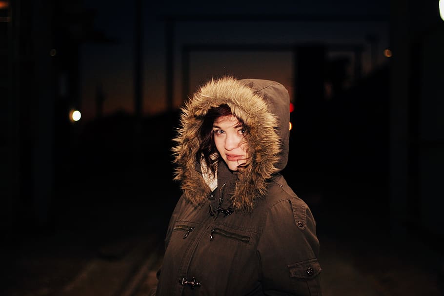 canada, saskatoon, one person, hair, portrait, adult, fur, clothing HD wallpaper