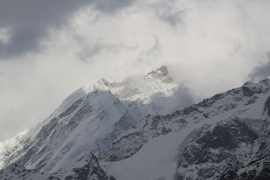 peak, summit, top, achievement, mountaineering, cold temperature HD wallpaper