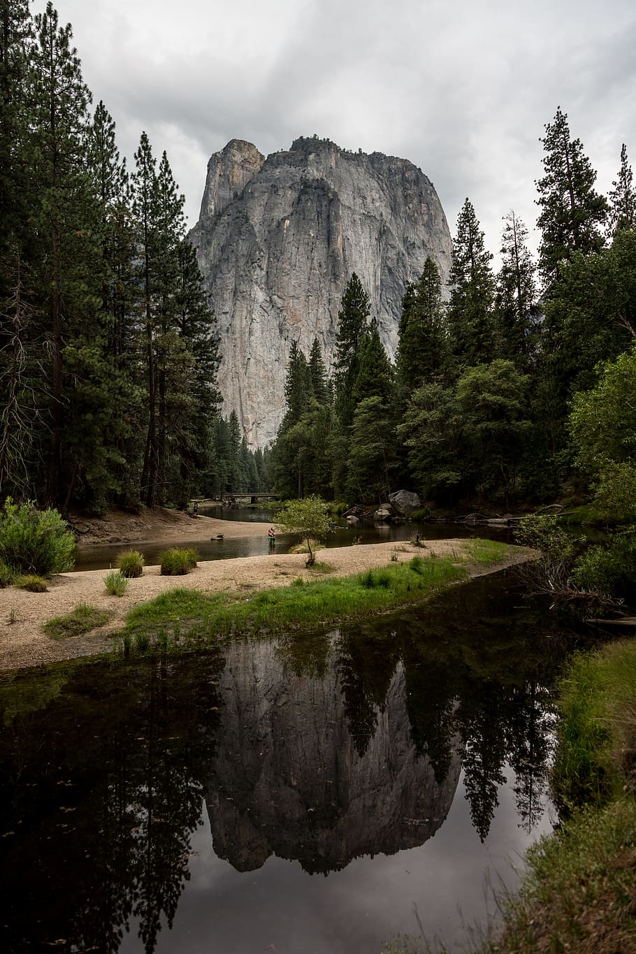 HD wallpaper: body of water near mountain at daytime, river, reflection,  stream | Wallpaper Flare