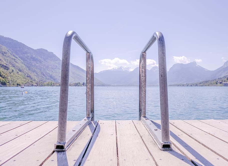 france, annecy, water, beauty in nature, scenics - nature, mountain HD wallpaper