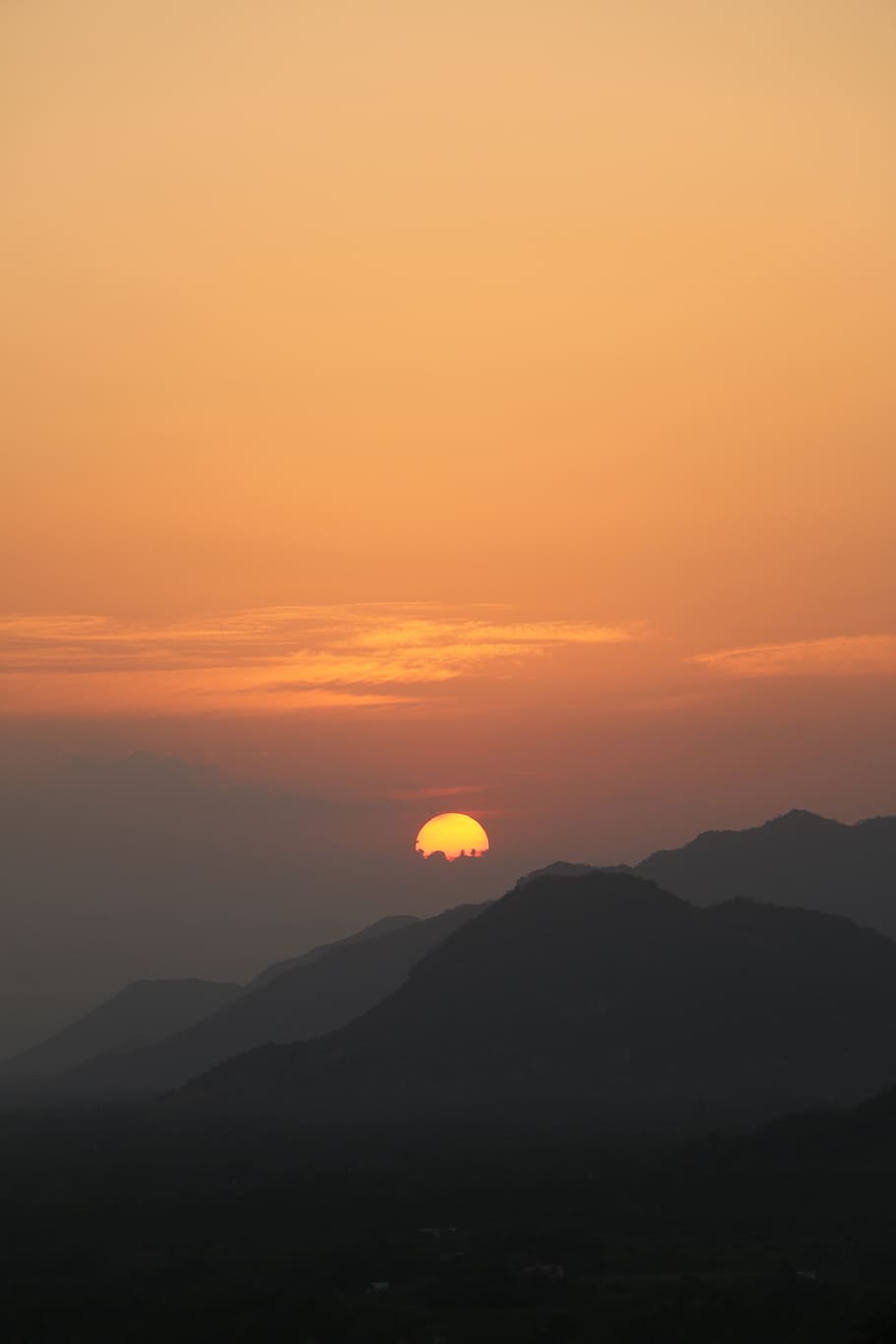 sun, sunset, sunrise, landscape, nature, evening, atmospheric HD wallpaper