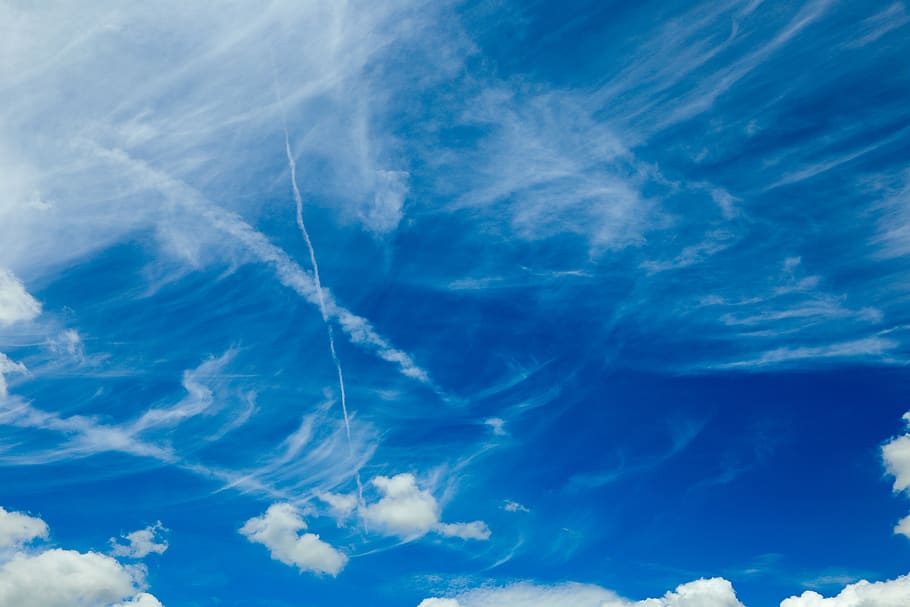 sky, cloud, nature, azure, the sun, cloud - sky, blue, beauty in nature HD wallpaper