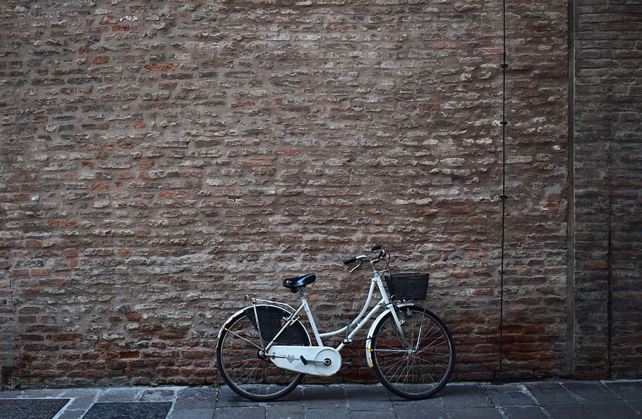 bicycle, bike, wall, texture, transportation, mode of transportation HD wallpaper