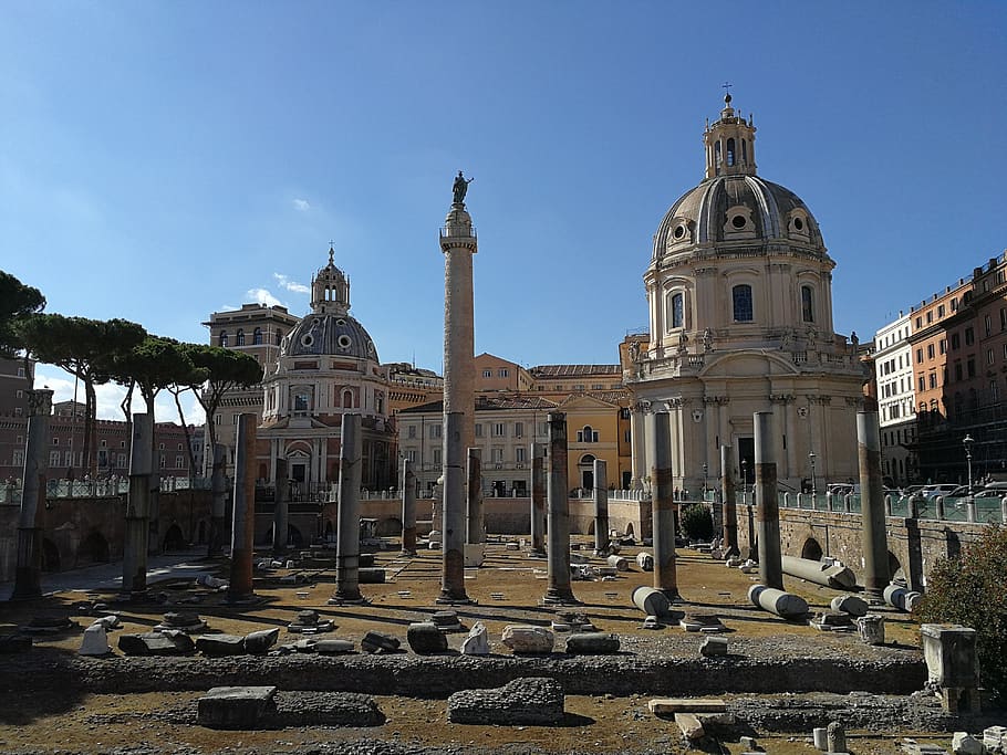 italy, rome, architecture, built structure, building exterior HD wallpaper