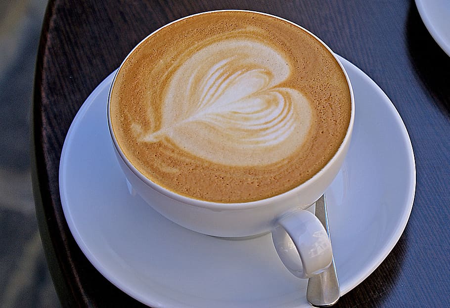 coffee, teacup, dessert, caffeine, breakfast, aroma, ornament HD wallpaper