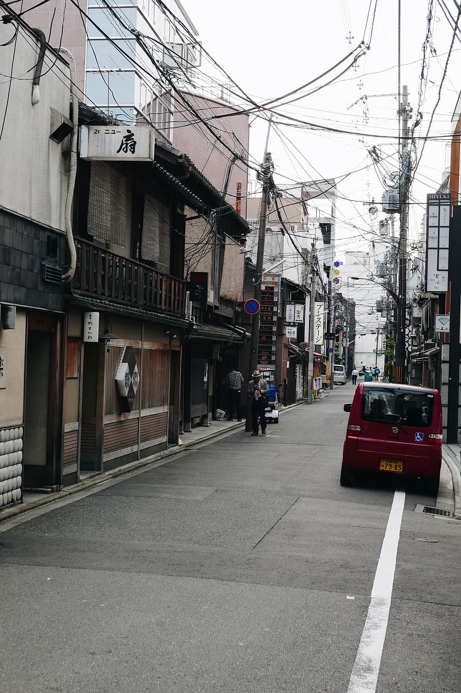 path, street, person, human, road, japan, pedestrian, town HD wallpaper