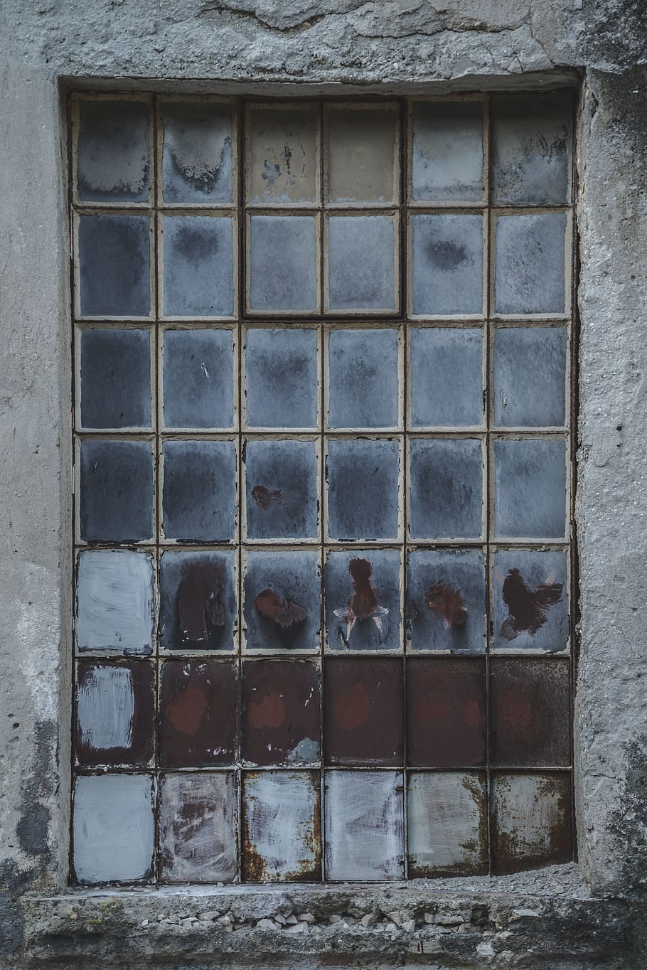 window, industry, old, vintage, grunge, background, rust, architecture, HD wallpaper