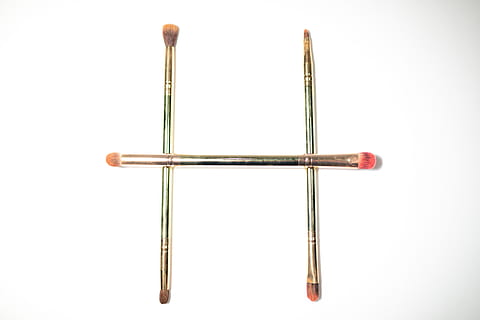 oars, pen, brush, tool, symbol, arrow, gold, steamer, wand HD wallpaper
