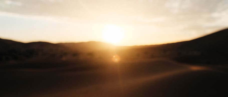 morocco, desert, sand, sunset, travel, sky, environment, scenics - nature HD wallpaper