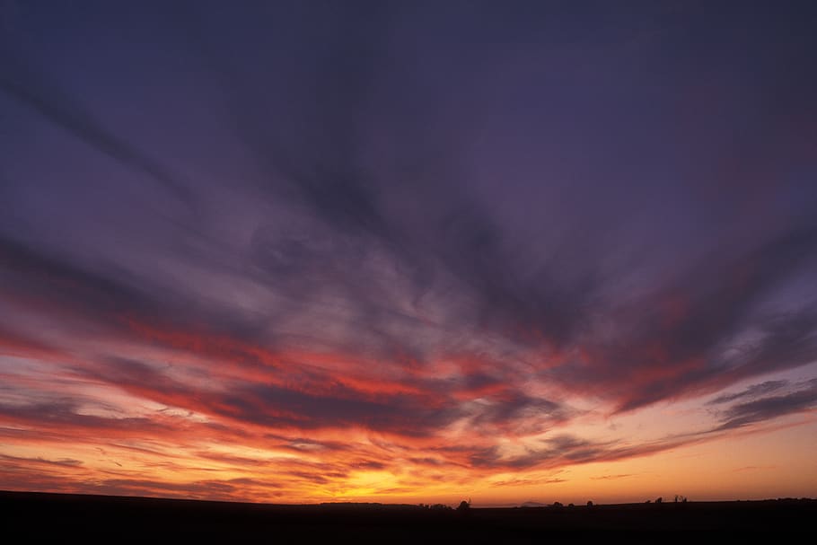 philippines, guimaras, sea, sunset, orange, clouds, sky, cloud - sky HD wallpaper