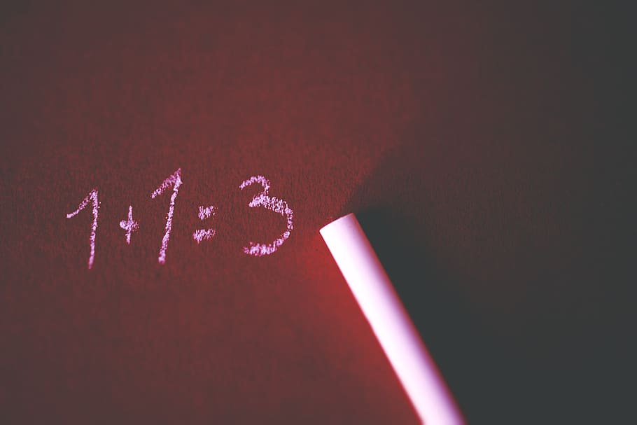 red, pink, mathematics, education, learning, no people, pink color, HD wallpaper