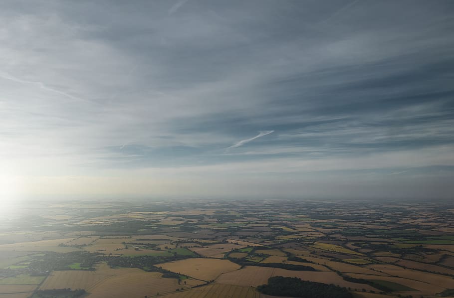 land, sky, scenics - nature, landscape, cloud - sky, environment HD wallpaper
