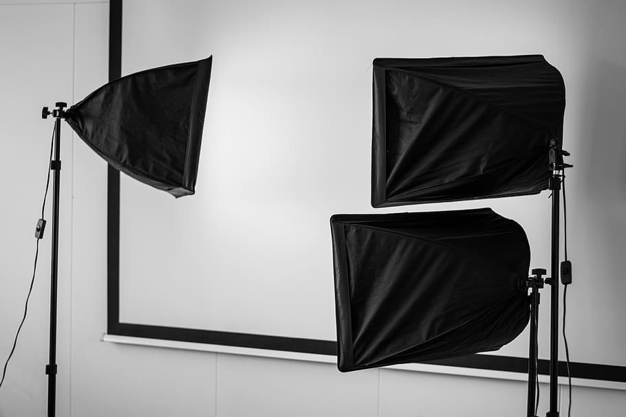 black soft box, no people, textile, low angle view, day, protection HD wallpaper