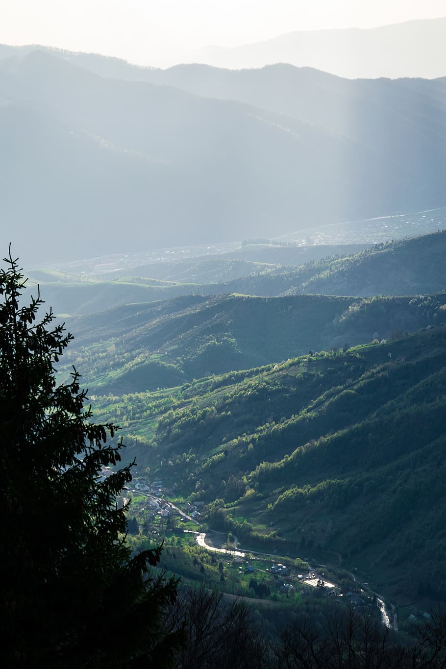 scenics - nature, beauty in nature, mountain, tranquil scene HD wallpaper