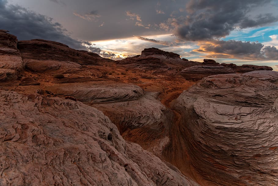 nature, mesa, outdoors, mountain, valley, canyon, desert, archaeology HD wallpaper