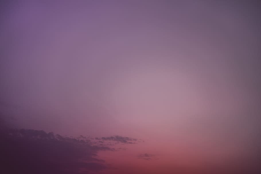 gray clouds, sky, cloud - sky, pink color, purple, beauty in nature HD wallpaper