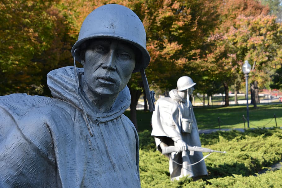 washington, war, soldier, statue, sculpture, military, memory HD wallpaper