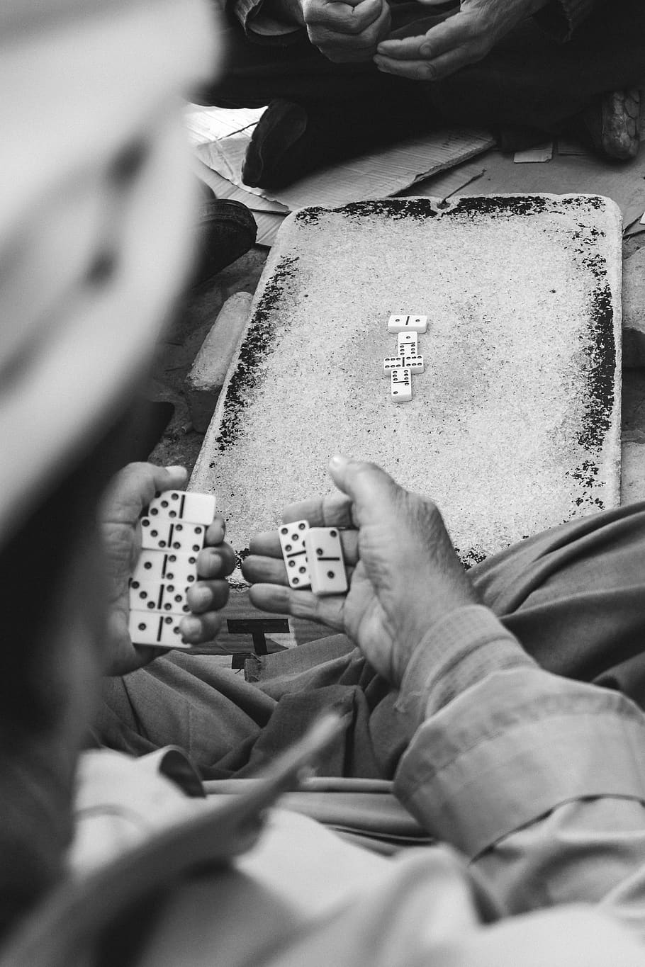 people playing domino, leisure activity, real people, leisure games HD wallpaper