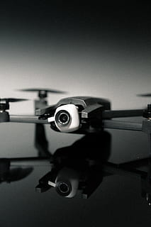 black DJI Mavic Pro quadcopter, electronic, camera, drone, jakob owen HD wallpaper
