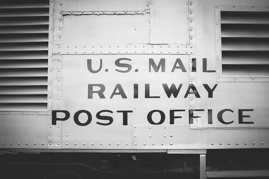 united states, savannah, us mail, post office, train, sign HD wallpaper
