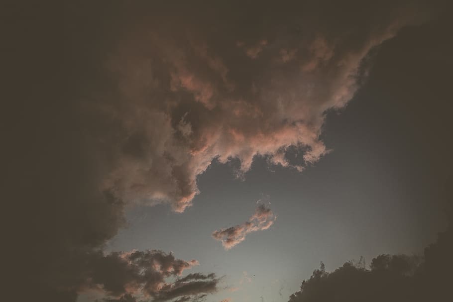 white clouds during daytime, nature, weather, outdoors, sky, cumulus HD wallpaper