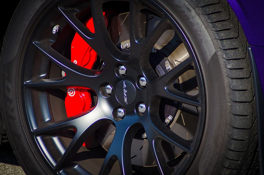wheel, brakes, vehicle, car, auto, automobile, technology, transportation HD wallpaper