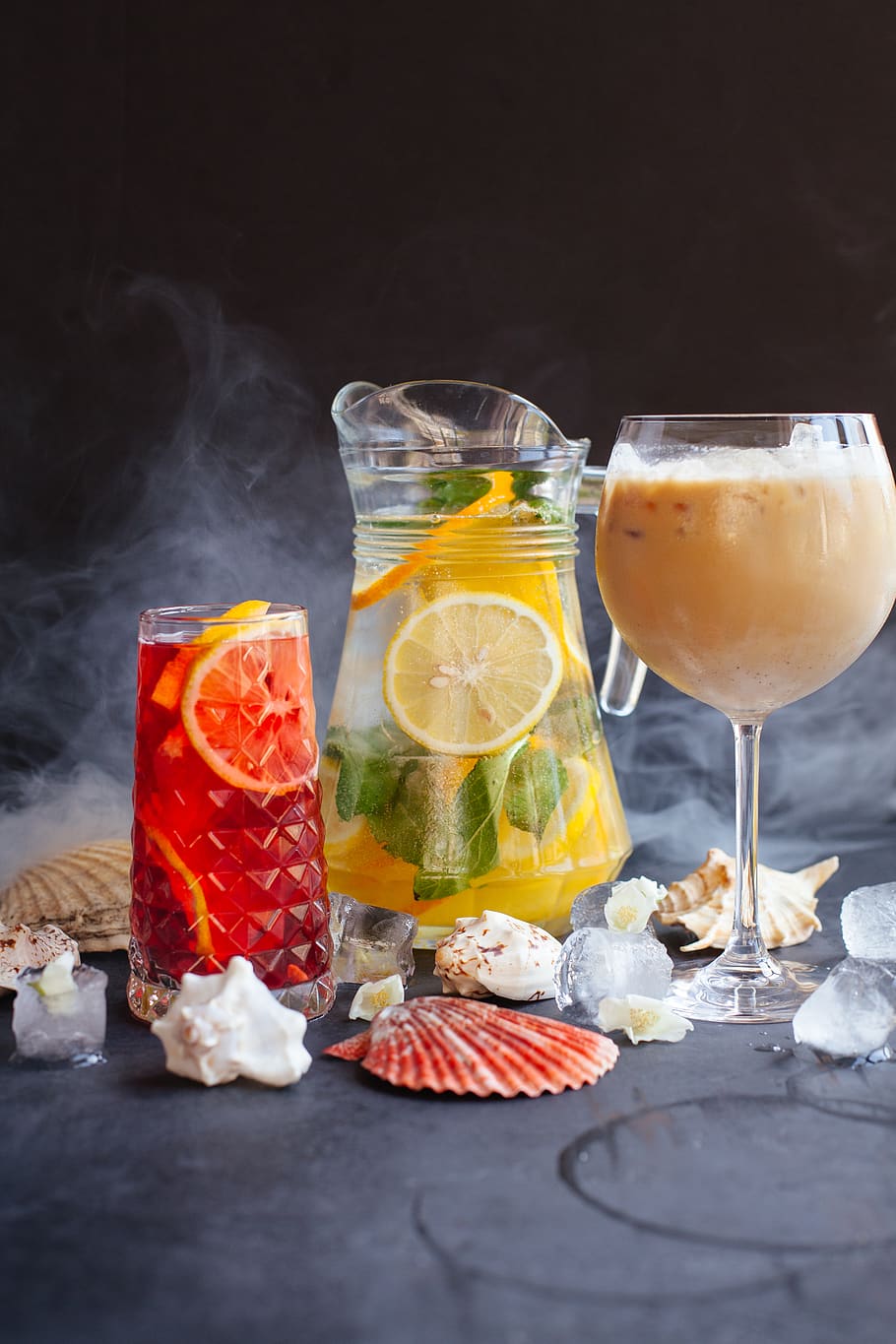 drink, beverage, cocktail, lemonade, glass, plant, alcohol HD wallpaper